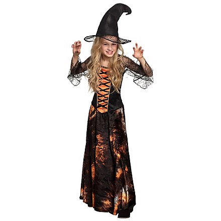 Halloweenhexe Kinderkostüm