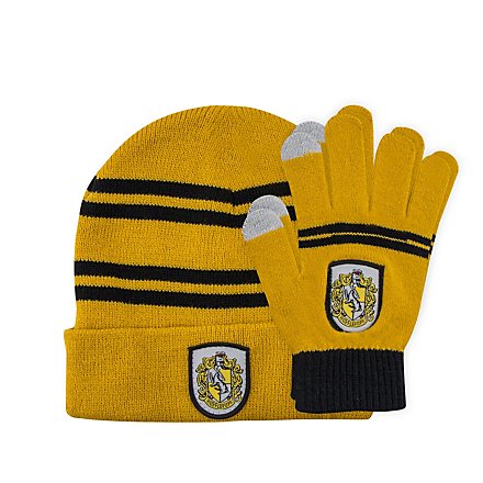Harry Potter - Kids Beanie & Handschuhe Set Hufflepuff