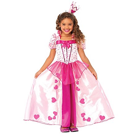 Herzchen Prinzessin Kostüm für Kinder