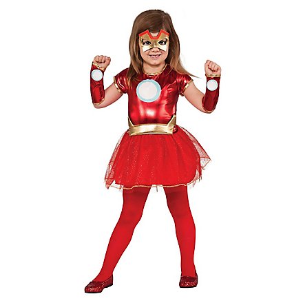 Iron Man Mädchen Kinderkostüm