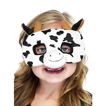 Kinder Kuschelmaske Kuh 
