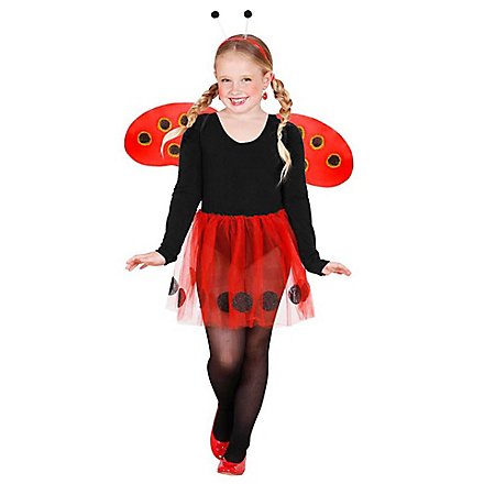 Kleiner Marienkäfer Accessoire-Set für Kinder