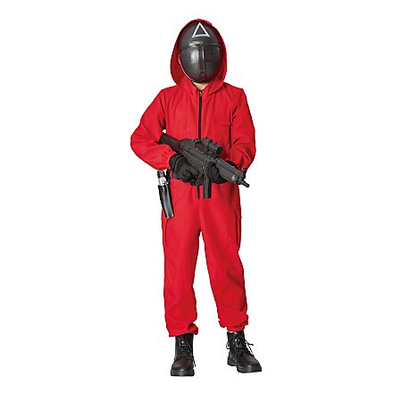 Squid Game Guard Kids Costume