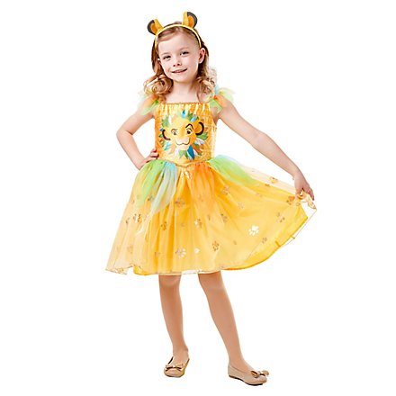 Lion King Simba costume dress for girls