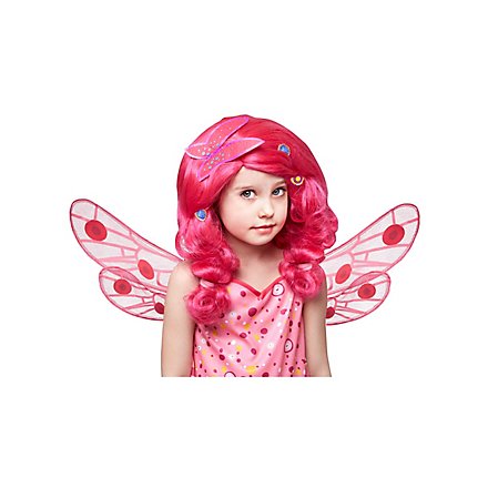 Mia & Me Pink Childs Wig Mia & Me Pink Childs Wig