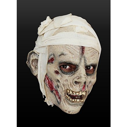 Mumie mit Kopfverband Kindermaske aus Latex