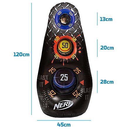 NERF Aufblasbares Ziel Kidomio