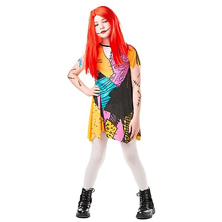 white christmas dresses The Nightmare Before Christmas Sally Dress Outfits Party Carnival Halloween  Cosplay Costume