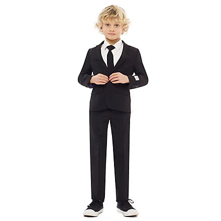 OppoSuits Boys Black Knight Anzug für Kinder