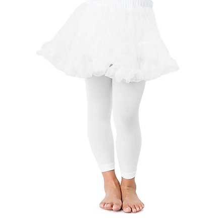 Petticoat für Kinder kurz weiß