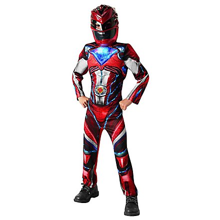 Power Rangers - Roter Ranger Kostüm für Kinder