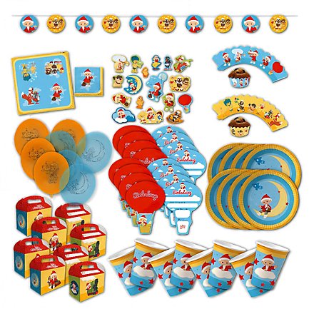 Sandmännchen – Partybox, 129-teilig