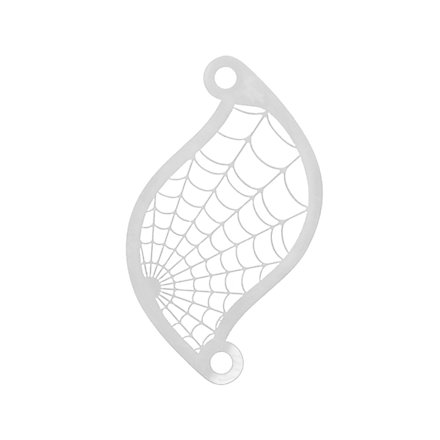 Schminkschablone Spiderweb