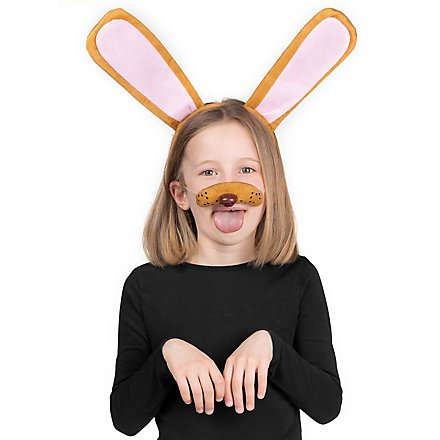 Snapchat Hund Accessoire-Set für Kinder