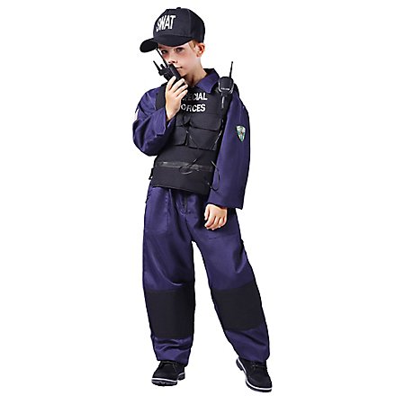Special Forces Polizeikostüm für Kinder