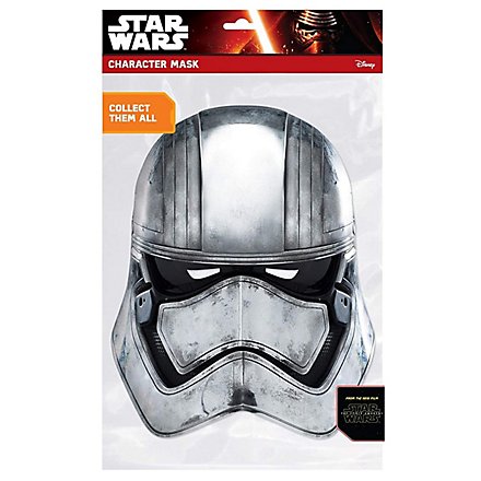 Star Wars 7 Captain Phasma Pappmaske
