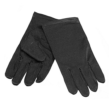 Superhelden Handschuhe für Kinder schwarz
