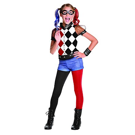 Superhero Harley Quinn Kinderkostüm