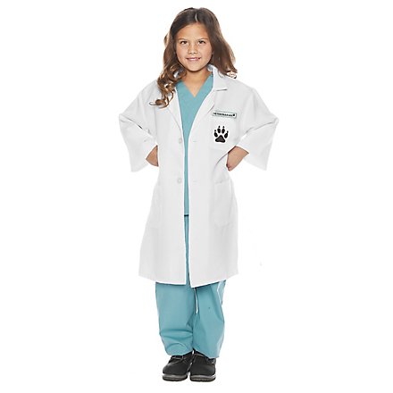 Kids Dentist Costume Play Set For Girls - Includes Real Working Stethoscope, Halloween & Career Day Dress Up