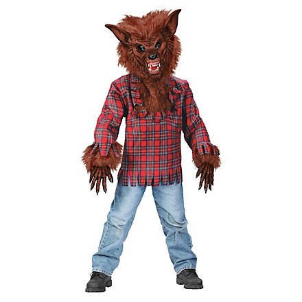 Werewolf Kids Costume brown
