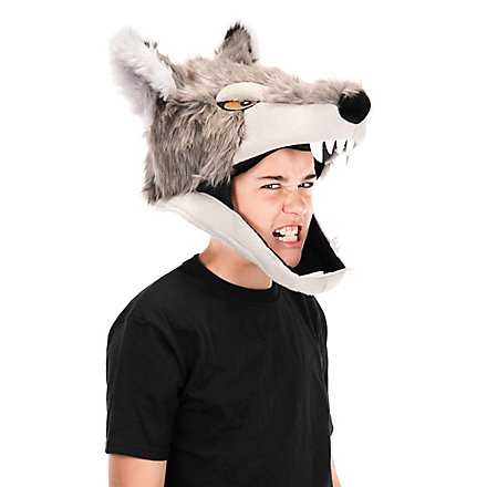 Wolf Kopfbedeckung