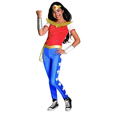 Wonder Woman Deluxe Kostüm für Kinder