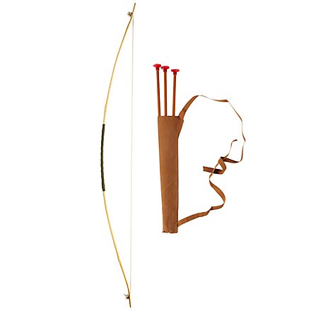 Wooden bow and arrow - kidomio.com