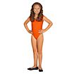 Ärmelloser Body für Kinder orange