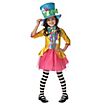 Alice im Wunderland Verrückte Hutmacherin Kostüm für Mädchen