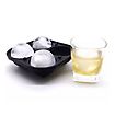 Ball ice cube silicone mould for ice cubes and for baking 4-grid
