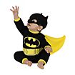 Batman Kostüm für Babys schwarz-gelb