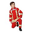 Feuerwehr Kostüm für Kinder rot