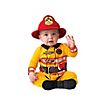 Feuerwehrmann Stramplerkostüm für Babys