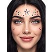 Glitzersteine fürs Gesicht zum Aufkleben bunt