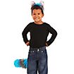 Grinsekatze Accessoire-Set blau