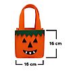 Halloween bag for trick or treat pumpkin