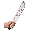 Kunstblut Machete aus Kunststoff