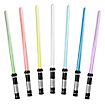 Lightsaber with 7 LED colours (red, blue, green, yellow, purple, light blue, white) & sound effects