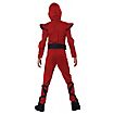 Ninja Fighter Kostüm für Kinder rot