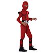 Ninja Fighter Kostüm für Kinder rot