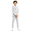 OppoSuits Teen Groovy Grey Anzug für Jugendliche