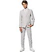 OppoSuits Teen Groovy Grey Suit for Teenagers
