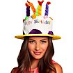 Party hat birthday cake