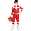 Power Rangers – rotes Kostüm für Kinder