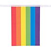 Regenbogen Wimpelkette Papier 3 Meter