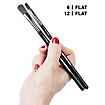 Schminkpinsel flach klein - 6 FLAT