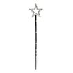 Star silver wand