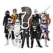 Star Wars Mystery Box for children with 3 costumes