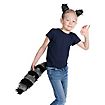 Süßer Waschbär Accessoire-Set für Kinder