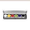 Wasserschminke Halloween - Palette mit 6 Farben